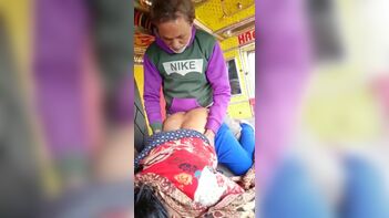 Indian MMS Porn Video: Village Desi Bride Fucked in a Truck