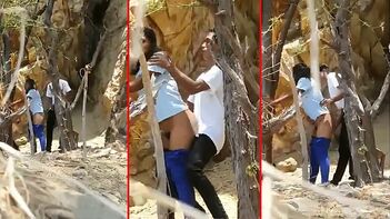 Caught on Camera: Desi Lovers Discreetly Enjoying Outdoor Lovemaking