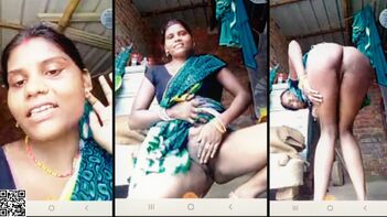 Sensational Video Call: Naughty Village Aunty Shows Lover Her Nude Body in Desi MMS