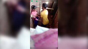 Surprise Kiss! Indian Girl Unknowingly Caught in the Act of Romance