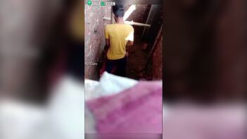 Surprise Kiss! Indian Girl Unknowingly Caught in the Act of Romance