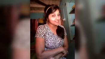 Indian GF's Big Boobs Captivate BF - A Sexy Surprise!