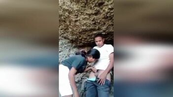 Indian Porn: Desi Sister Sneaks Out with Brother on the Street