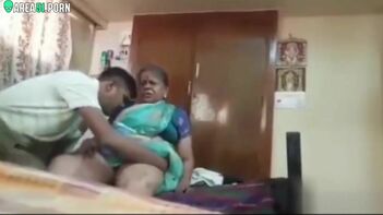 Shocking Video: Man Caught Turning Indian Aunty On in Amateur Porn Clip