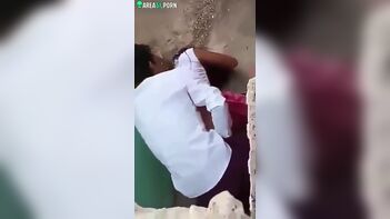 Shocking Video of Unsuspecting Guy Fucking Indian Girl in Doggy Style Captured