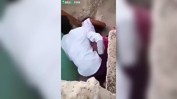 Shocking Video of Unsuspecting Guy Fucking Indian Girl in Doggy Style Captured