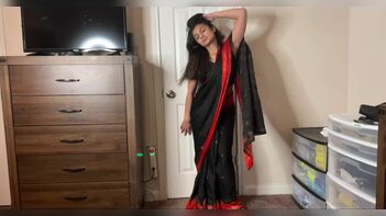 Hot Desi Bhabhi: Indian Porn Star Getting Horny for Anal Sex and Nude Dance in Saree