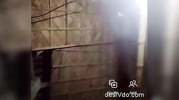 Cute Desi Village Girl Flaunts Her BF in Adorable Display