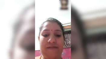 Caught Cheating Indian Wife Flaunts Nipples to Shocked Admirer