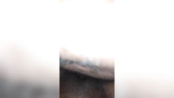 Big Black Cock Pleasuring My Creamy Pussy with Passionate Fucking