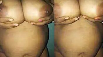 Indian Woman's Giant XXX Breasts Inspire Husband To Get Intimate