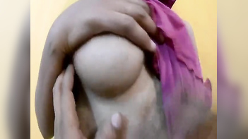 Boy Captures X-Rated Movie of His Partner Showing Off Her Nudity