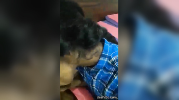 Sizzling Indian College Beauty Pleasures Her Lover With Oral Delight