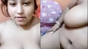 Watch this Busty Bengali Wife Flaunt Her Voluptuous Curves and Fat Pussy Show
