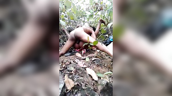 Shocking Discovery: Dehati Couple Caught in the Act in Jungle