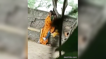 Desi Bhabhi Caught Fucking Outdoors: Shocking Footage