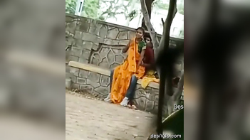 Desi Bhabhi Caught Fucking Outdoors: Shocking Footage