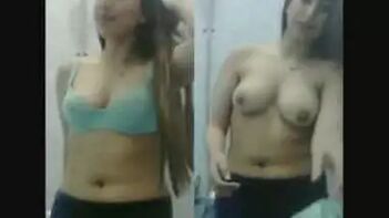 Gorgeous Desi Girl Stripping Off Her Clothes - A Captivating Sight to Behold!