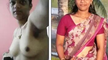 Boy With Hairy Belly Has X-Rated Experience With Indian Wife Wearing Blue Condom
