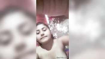 Desi Bhabhi Flaunts Her Assets: Boobs and Pussy on Show!