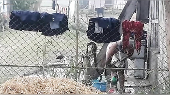 Experience Desi Bhabhi's Outdoor Bath: A Unique and Refreshing Experience