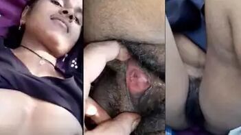 Experience the Wild Side of Dehati Girl with Hairy Pussy Show in the Jungle!