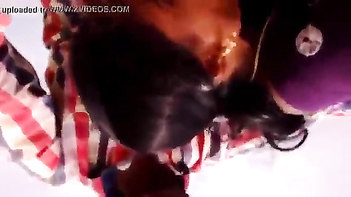 Indian Aunty Caught Sucking Cock in Public Place - Shocking Video