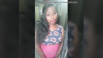Aunty Flashes Boobs in Desi Dubmash Video: Desi by Desi Entertainment