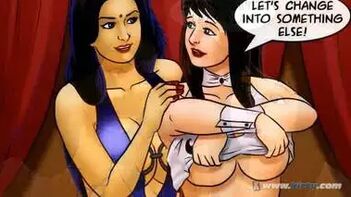 Savor the Sensuality: Watch Savita Bhabhi, India's Most Popular Cartoon Pornstar, in a Lesbian Act - SB 71