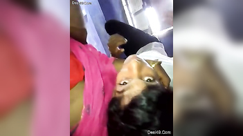 Desi Guys Encourage Shy Chicks to Try a Xxx Foursome in the Bedroom