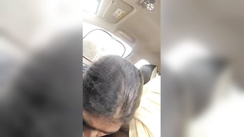 Telegu Wife's Shocking Car Blowjob Video MMS Goes Viral