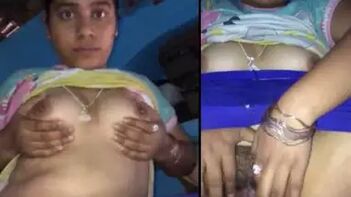 Desi Bhabhi Flaunts Her Sexy Naked Boobs In Latest Photoshoot