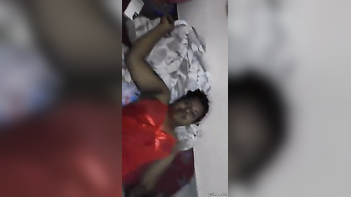 Indian Husband's Passion Ignited by Wife in Red Lingerie: Watch His Reaction!