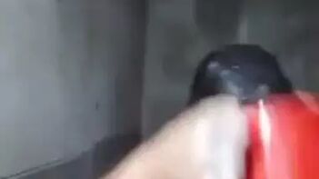 Desi Whore's Impromptu Shower After Late-Night Homecoming