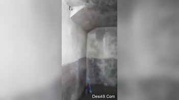 Desi Whore's Impromptu Shower After Late-Night Homecoming