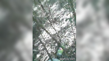 Sensual Desi Lovemaking in a Garden - Unforgettable Moments!