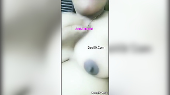 Watch This Desi Woman Play With Her Big Boobs in a Sexy Webcam Porn Video