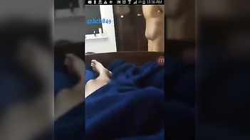 Experience the Thrill of 1106 Bigo Live Tamil Cpl's Full Nude Body!