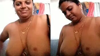 Desi BBW Praises Man's Inept Xxx Striptease Showcasing Stunning Tits