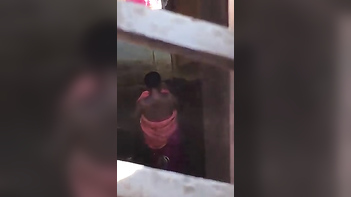 Indian Woman Unaware of Friend Filming Her X-Rated Shower Moment