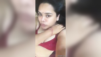 Desi Wife's Likable Personality and Desire to Show Off Her Tits!