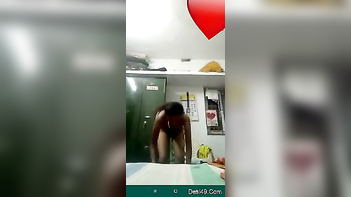 Stunning Chick Performs Sensual Strip Show Live On Cam