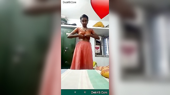 Stunning Chick Performs Sensual Strip Show Live On Cam