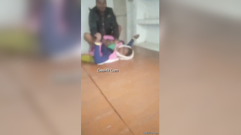 Village Aunty's Boobs Pressing and Fucking Caught on Camera by Man