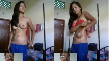 Desi Girl Strips Down and Reveals Her Sensual Curves and Femininity