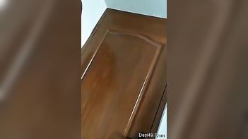 Indian Girl Wants to Cover Xxx Tits With Black Bra After Intimate Moment