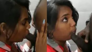 Tamil Girl Sucking Dick in Toilet: An Unusual Sight Caught on Camera