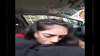 College Girl Sheetal S. Gives Sensational Blowjob to Lover in Car - AVP College Story