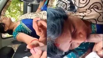 Hindi Maid Caught Giving Blowjob In Car: Shocking Video Goes Viral