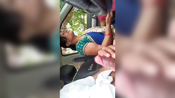 Hindi Maid Caught Giving Blowjob In Car: Shocking Video Goes Viral
